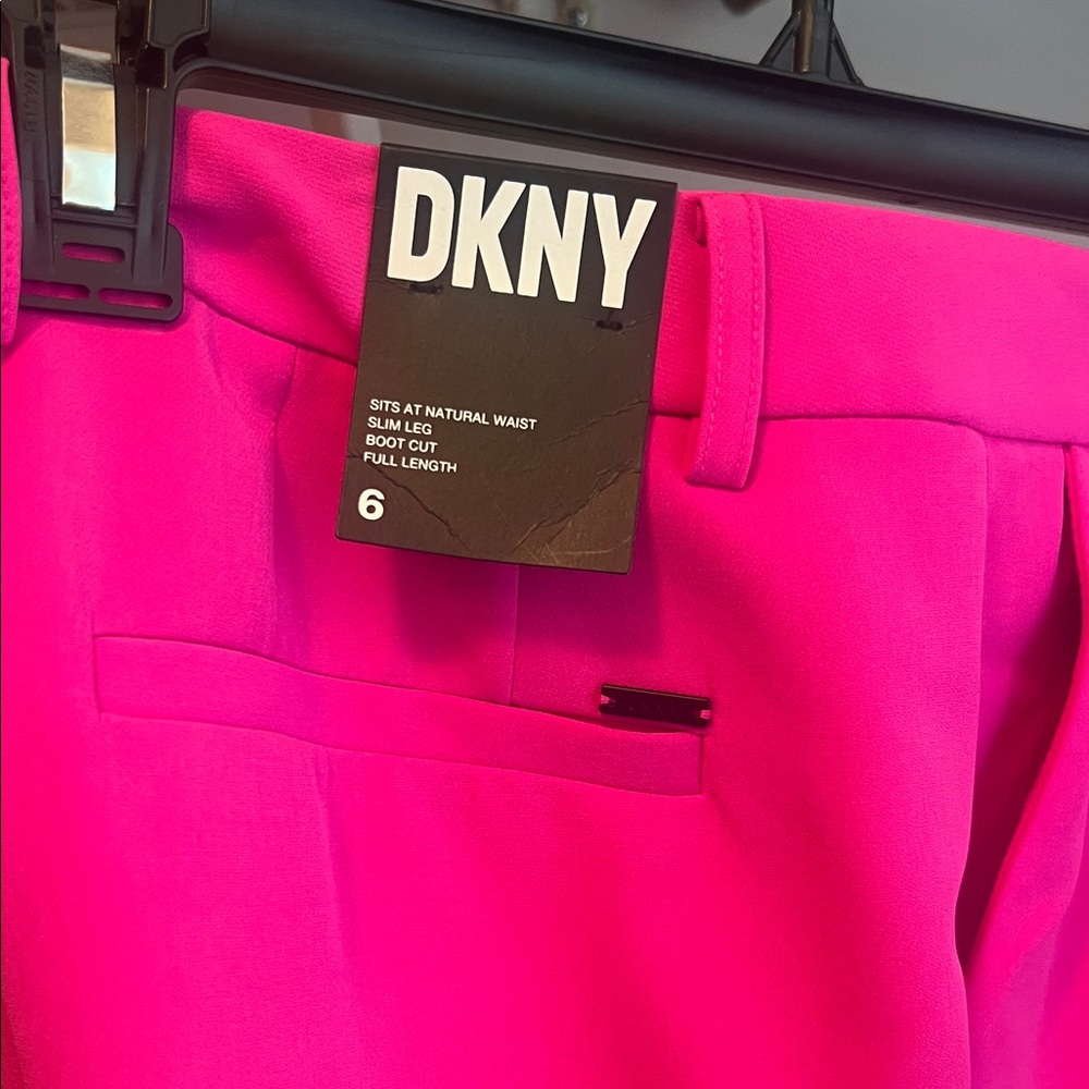 DKNY Fuchsia Pants - Picture 3 of 4